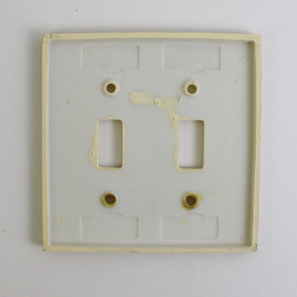 Rite Aid Co Decorative Double Light Switch Cover Chateau Gastan 2005