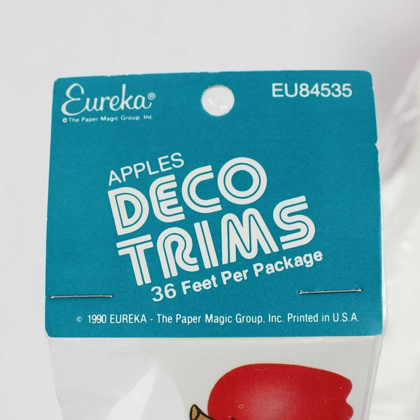 VTG 1990 Eureka Apple Deco Trims 36 ft Total Bulletin Board Decor