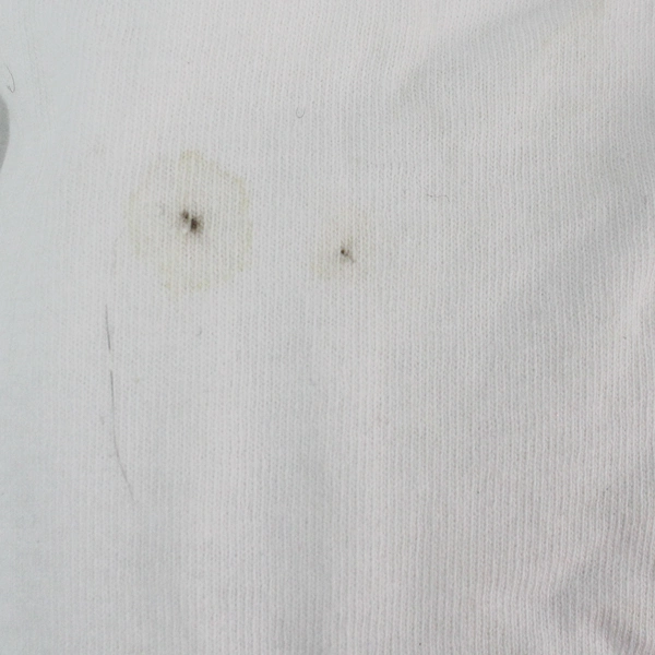 Lot of 5 Fruit of the Loom Kid's Unisex White Short Sleeve T-Shirts Size Large 