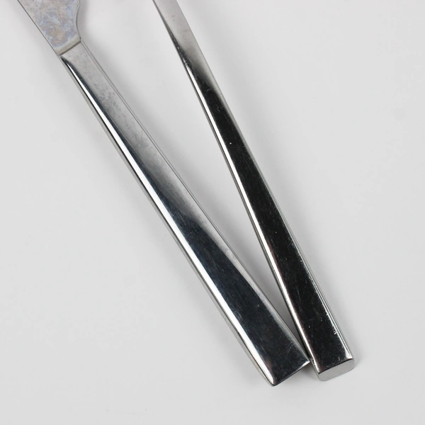 Lot Of 5 Food Network Chive (Stainless) Flatware 4 Dinner Knives 1 Serving Fork