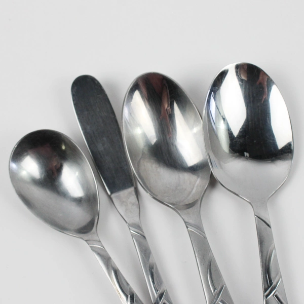 Lot Of 5 Cambridge Silver Conquest (Stainless) Flatware 3 Spoons 2 Knives