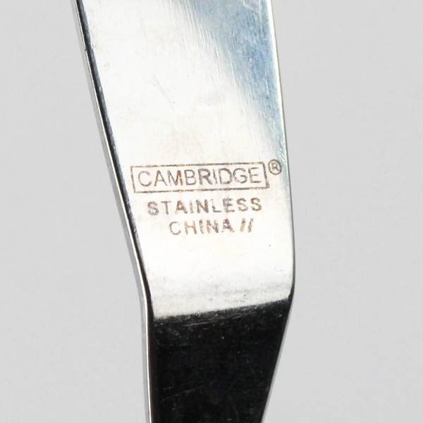 Lot Of 5 Cambridge Silver Conquest (Stainless) Flatware 3 Spoons 2 Knives