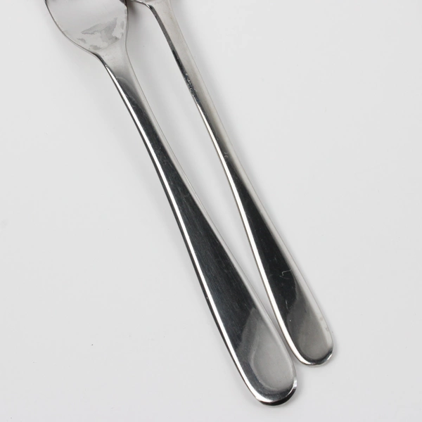 Lot Of 4 Lenox Stratton-Bayfront Drive (Stainless) Flatware 2 Iced Tea & 2 Fork