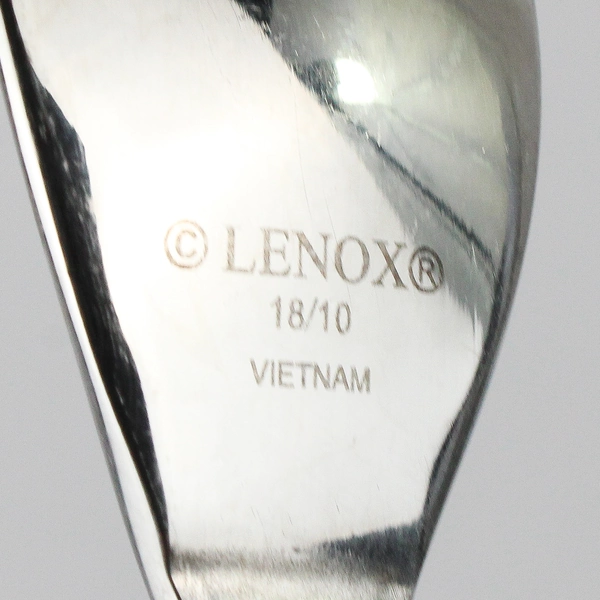 Lot Of 4 Lenox Stratton-Bayfront Drive (Stainless) Flatware 2 Iced Tea & 2 Fork