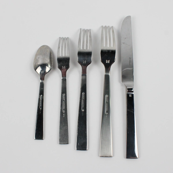 Lot Of 5 Sant Andrea Fulcrum (Stainless) Flatware 3 Forks 1 Spoon 1 Knife