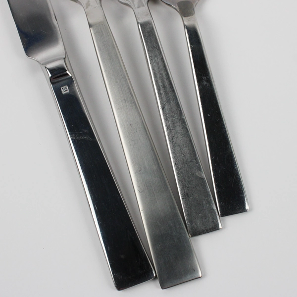 Lot Of 5 Sant Andrea Fulcrum (Stainless) Flatware 3 Forks 1 Spoon 1 Knife