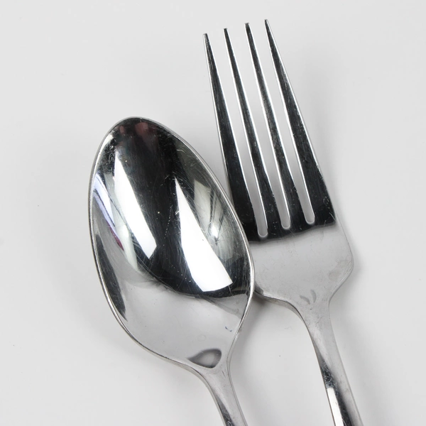 Set of 6 Oneida Continum Forks & Spoons Stainless Steel Glossy Finish