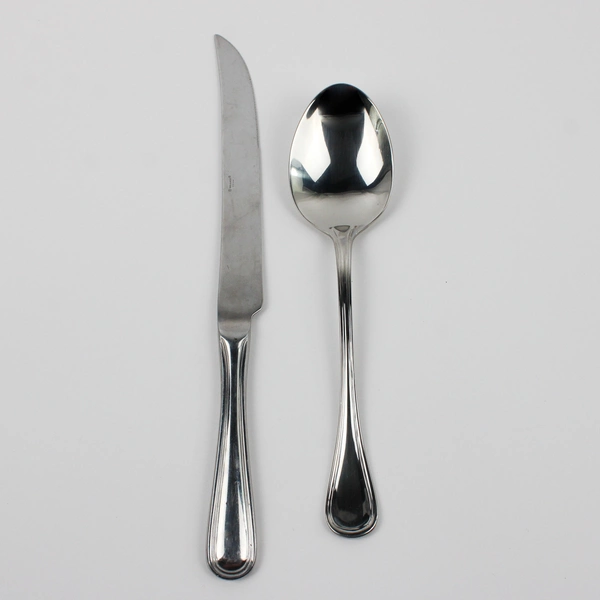 Lot Of 2 Wallace Silver Royal Thread Flatware Wedding Cake Knife & Serving Spoon