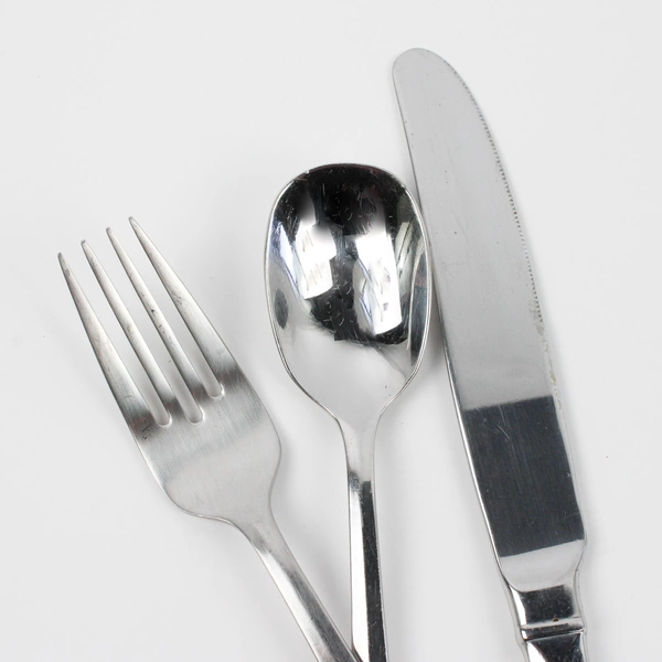 Lot Of 5 Oneida Silver Helena (Stainless) Flatware Dinner Knives/Fork & 2 Spoons