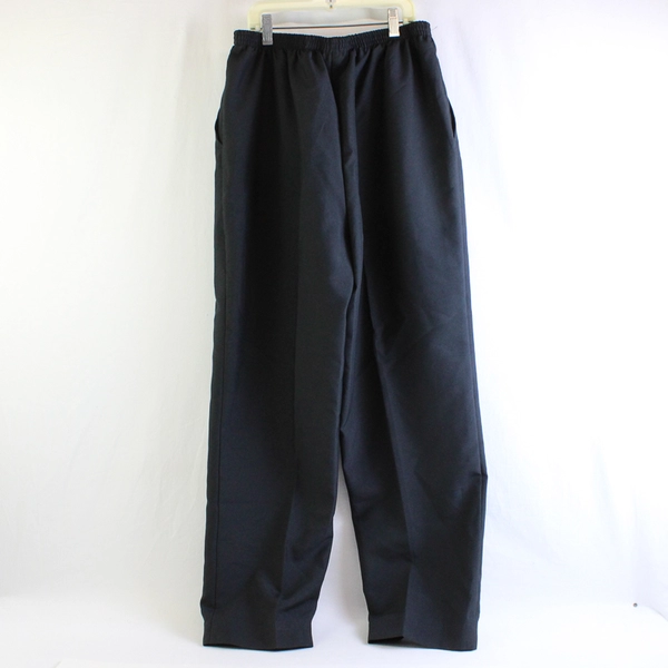 Sara Morgan Women's Black Pants Elastic Waist Size 14 Pockets