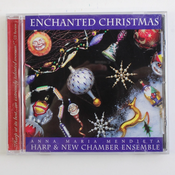 Enchanted Christmas CD by Harpist Anna Maria Mendieta 1993