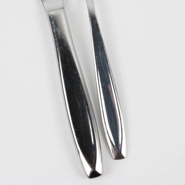 Lot Of 4 Cambridge Silver Seine (Stainless) Flatware 2 Dinner Knives Salad Forks