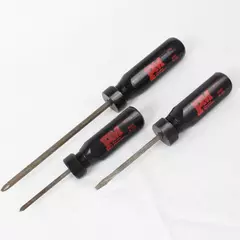 Lot Of 3 PM Popular Mechanics Black Screwdrivers Made in USA TOOLS
