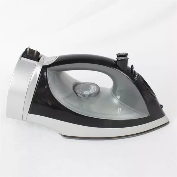 Hamilton Beach Nonstick Garment Iron 14210Z Retractable Cord Silver Used