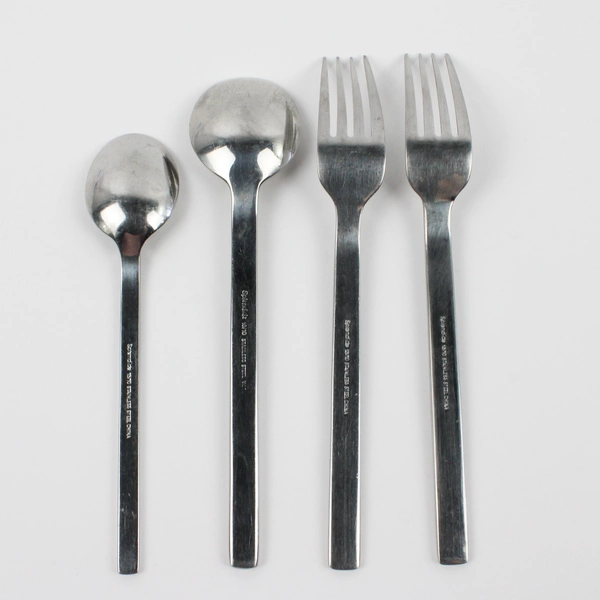 Lot Of 4 Splendide Anglique (Stainless) Flatware Forks Soup Spoon Tablespoon