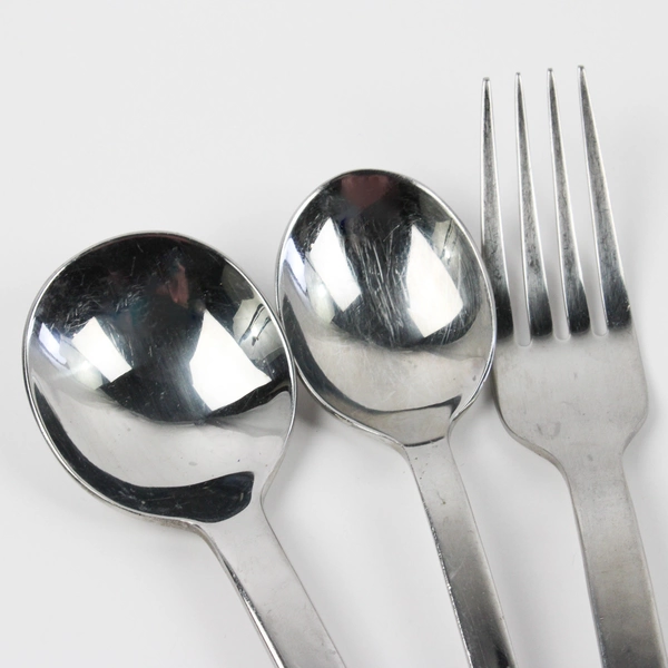 Lot Of 4 Splendide Anglique (Stainless) Flatware Forks Soup Spoon Tablespoon