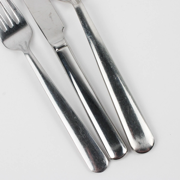 Lot Of 3 Splendide Strand (Stainless) Flatware Serving & Salad Fork Dinner Knife