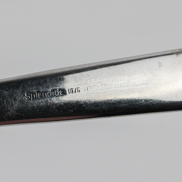 Lot Of 3 Splendide Strand (Stainless) Flatware Serving & Salad Fork Dinner Knife