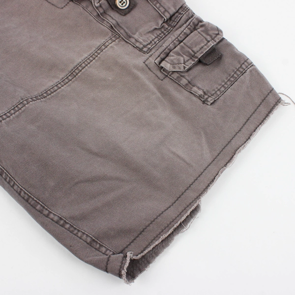 Plugg Men's 38 Gray Cargo Shorts