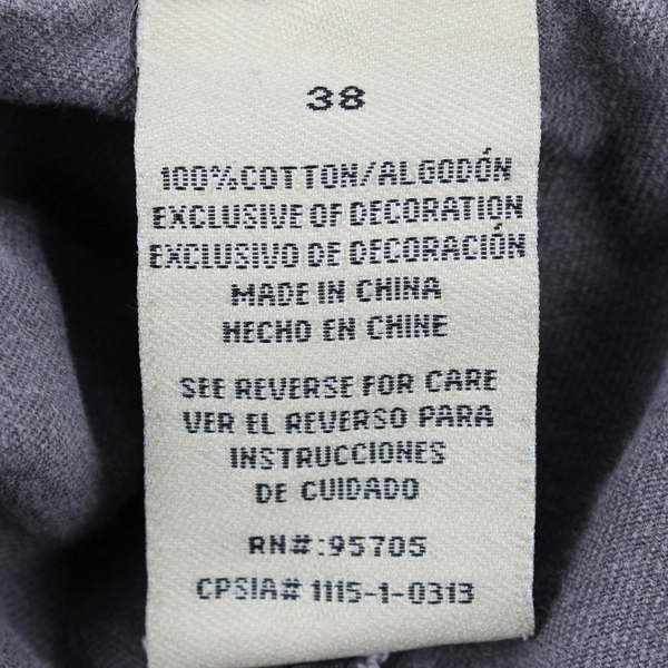 Plugg Men's 38 Gray Cargo Shorts