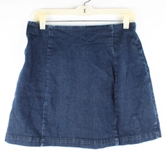 Abound Women's S Denim Skirt with Pockets and Side Zipper