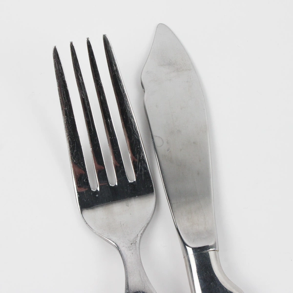 Lot Of 5 Oneida Silver Moda (Stainless) Flatware 3 Salad Forks 2 Butter Knife