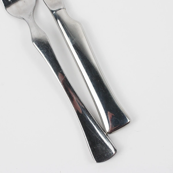 Lot Of 5 Oneida Silver Moda (Stainless) Flatware 3 Salad Forks 2 Butter Knife