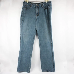 Aura By Wrangler Women's 16 Tall Blue Bootcut Stretch Denim Jean