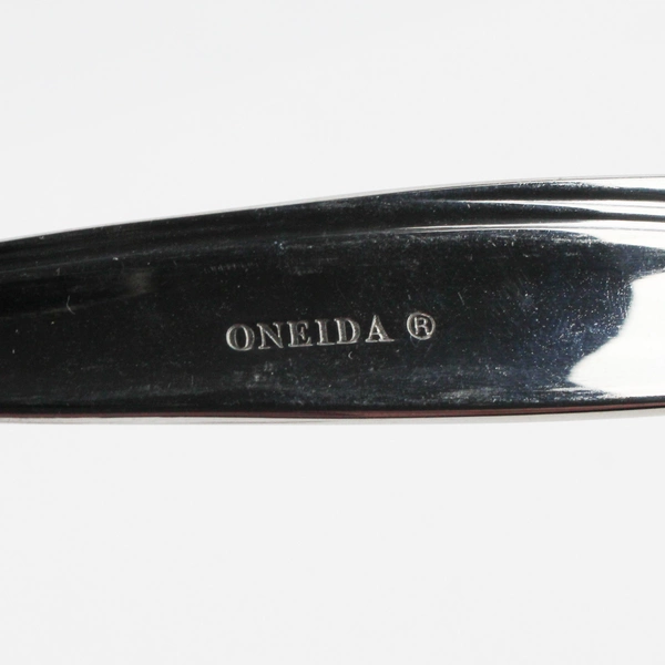 Lot Of 2 Oneida Silver Camlynn Mirror Cleo (Stainless) Flatware Serving Set