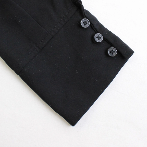 Halogen Black V-Neck Blouse Women's Size XS