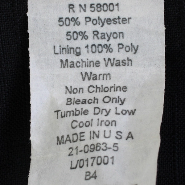 Roaman's Black Button-Front Blazer Women's Size 3X FLAWED