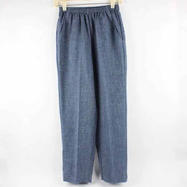 Blair Women's 8P Blue Elastic Waist Dress Pants