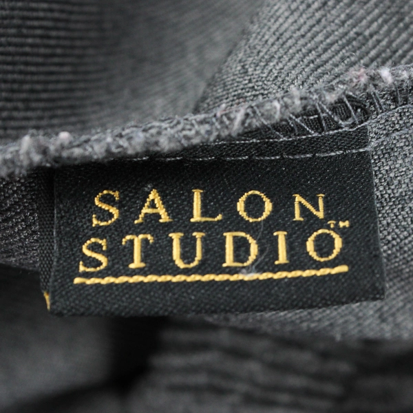 Salon Studio Women's 14 Gray Elastic Waist Slacks