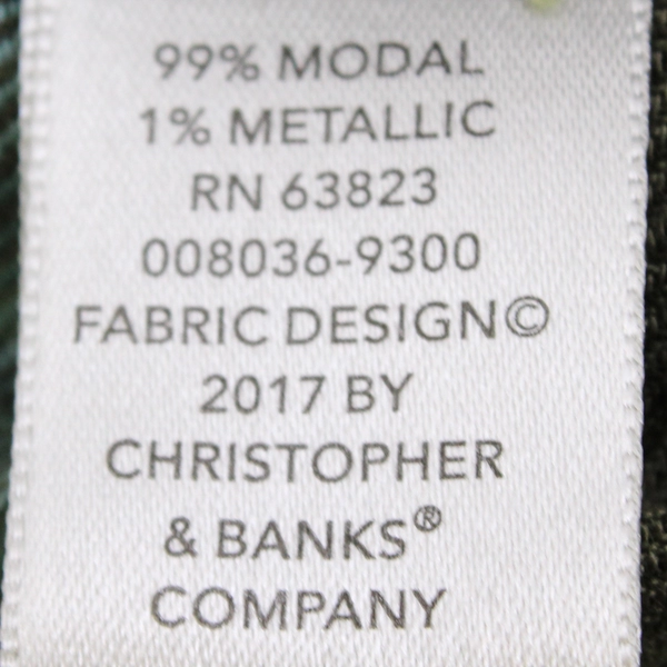 CJ Banks Green and Blue Plaid Button-Up Women's Size XL