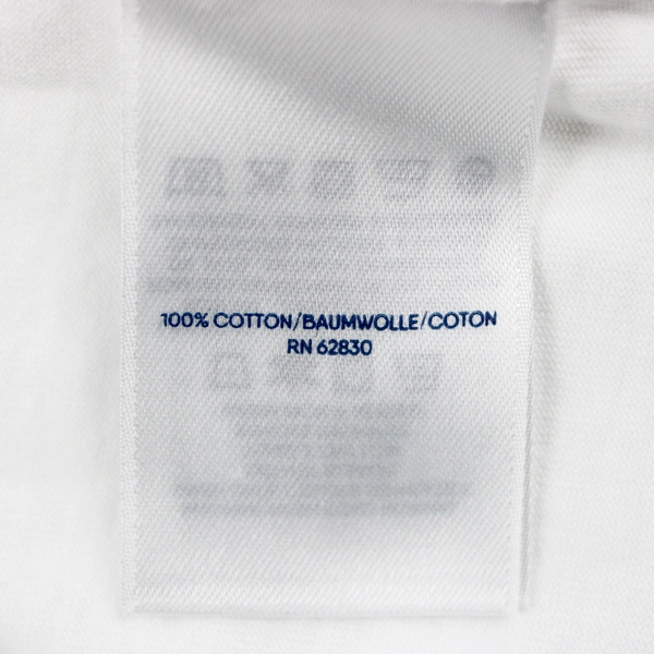 Lands' End Women's XL Cap Sleeve White T-Shirt 100% Cotton