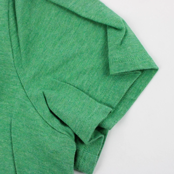 Lands' End Women's XL Green T-Shirt 100% Cotton