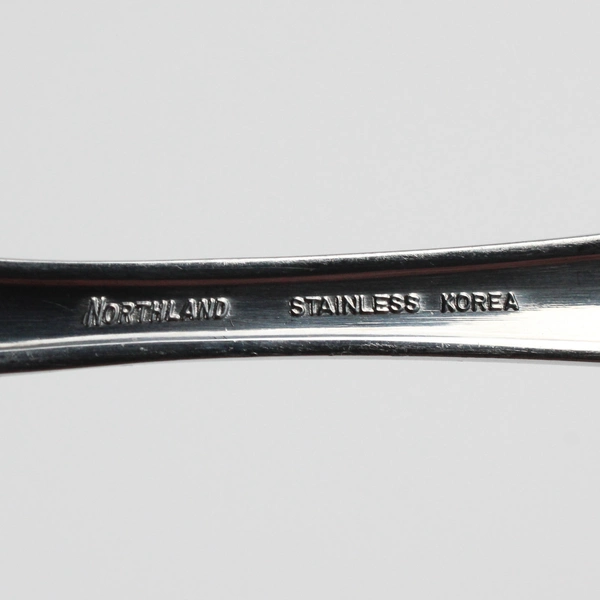 Lot Of 5 Oneida Silver Malmaison (Stainless) Flatware Serving Spoon 4 Teaspoons