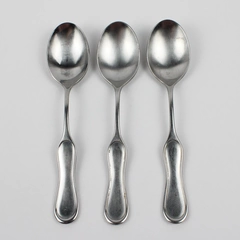 Lot Of 3 Towle Silver Lariat (Stainless) Flatware Soup Spoons 7.75" Long