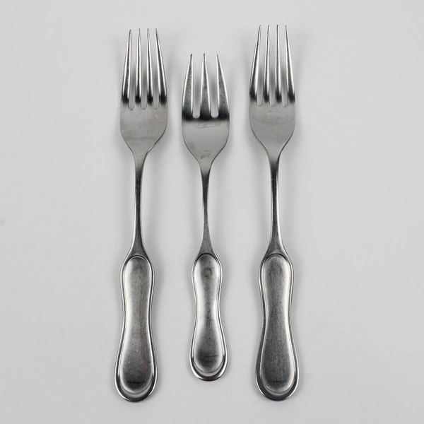 Lot Of 3 Towle Silver Lariat (Stainless) Flatware 2 Dinner Forks & 1 Salad Fork