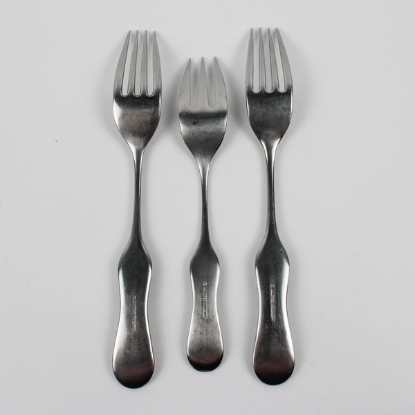 Lot Of 3 Towle Silver Lariat (Stainless) Flatware 2 Dinner Forks & 1 Salad Fork