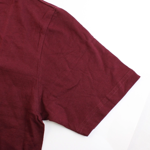 Simply For Sports Maroon Red T-Shirt Men's Size Small FLAWED