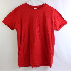Gildan Softstyle Solid Red Short-Sleeve Cotton T-Shirt Men's Size Large