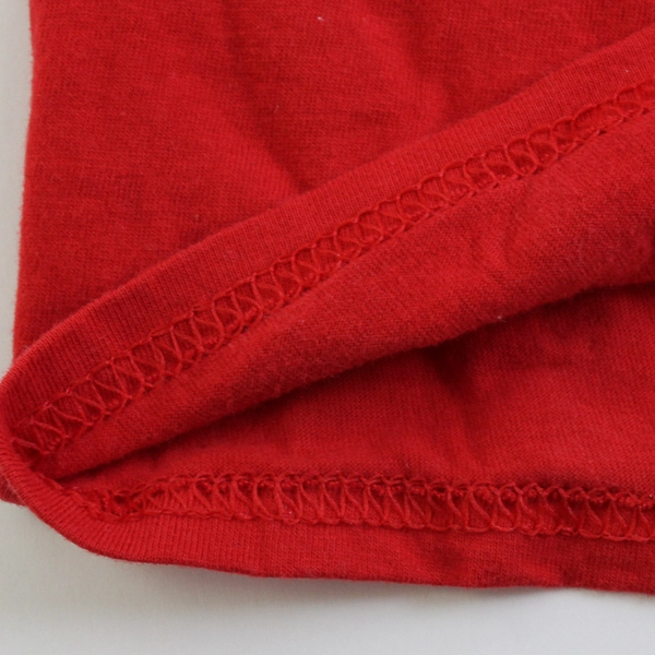 Gildan Softstyle Solid Red Short-Sleeve Cotton T-Shirt Men's Size Large