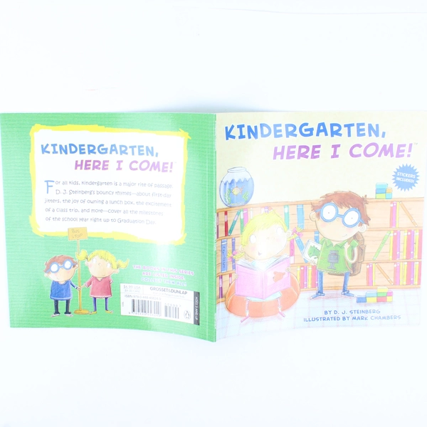 Kindergarten Here I Come! by D J Steinberg With Stickers 2020 PB Here I Come Ser