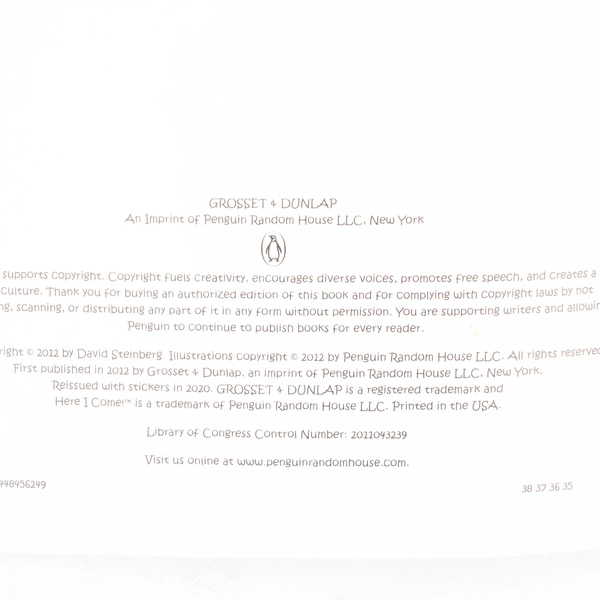 Kindergarten Here I Come! by D J Steinberg With Stickers 2020 PB Here I Come Ser