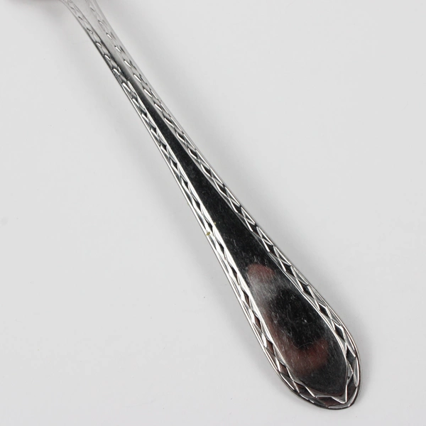 Lot Of 2 Towle Silver Diamond Antique-Gloss (Stainless) Serving Forks 9.25" Long