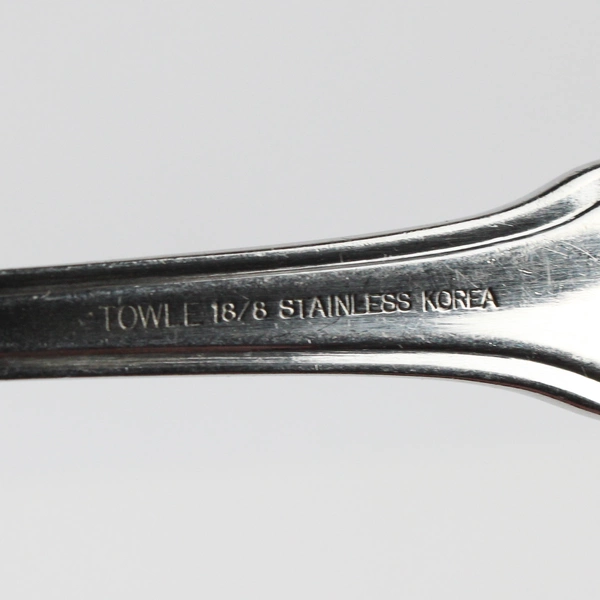 Lot Of 5 Towle Silver Kensington (Stainless) Flatware Soup Spoons 7.25" Long