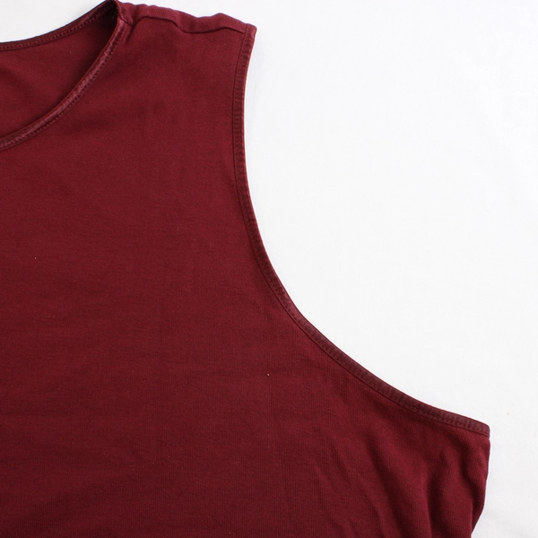 CJ Banks Maroon Red Cotton Tank Top Women's Size 3X