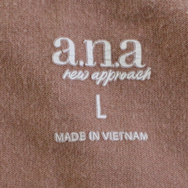 A New Approach Beige Spaghetti Strap Tank Top Women's Large