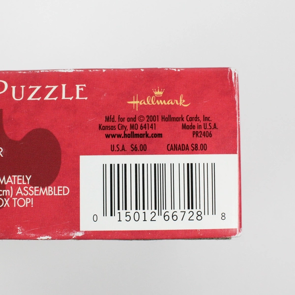 Vintage Hallmark Coca Cola Santa Kid's Christmas Jigsaw Puzzle 2001 60 Pieces